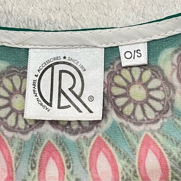 Original Green Embellished Short Round Kaftan OS - Picture 15 of 16